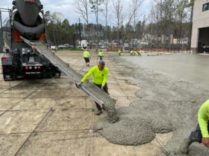 Making sure safety standards are met in concrete construction: safety protocols.